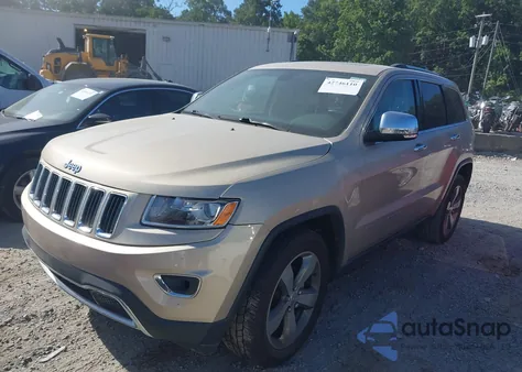 2014 Jeep Grand Cherokee Limited from USA, damaged, VIN 1C4RJEBG1EC480003